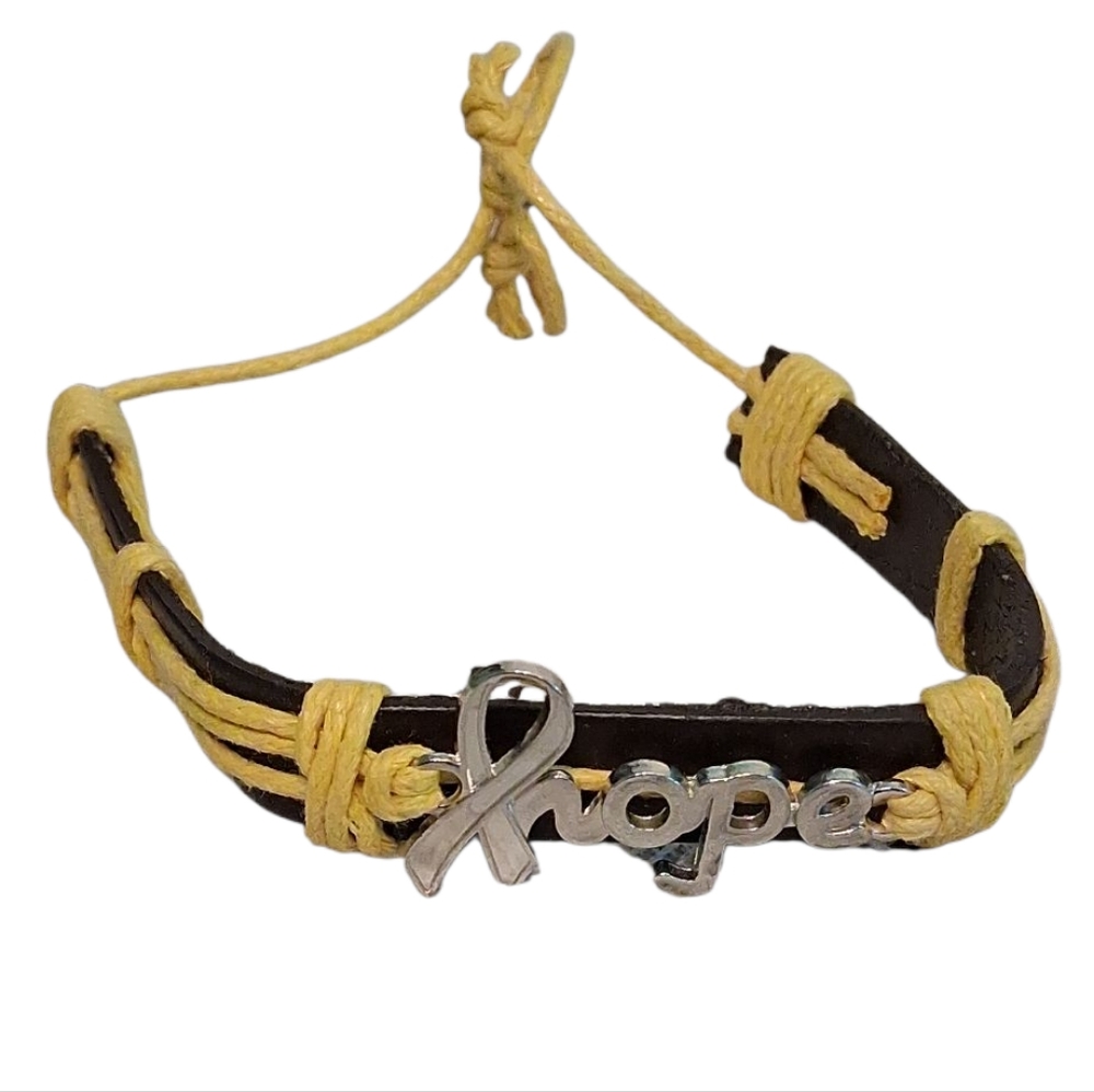 HOPE Leather & Rope Bracelet 3951